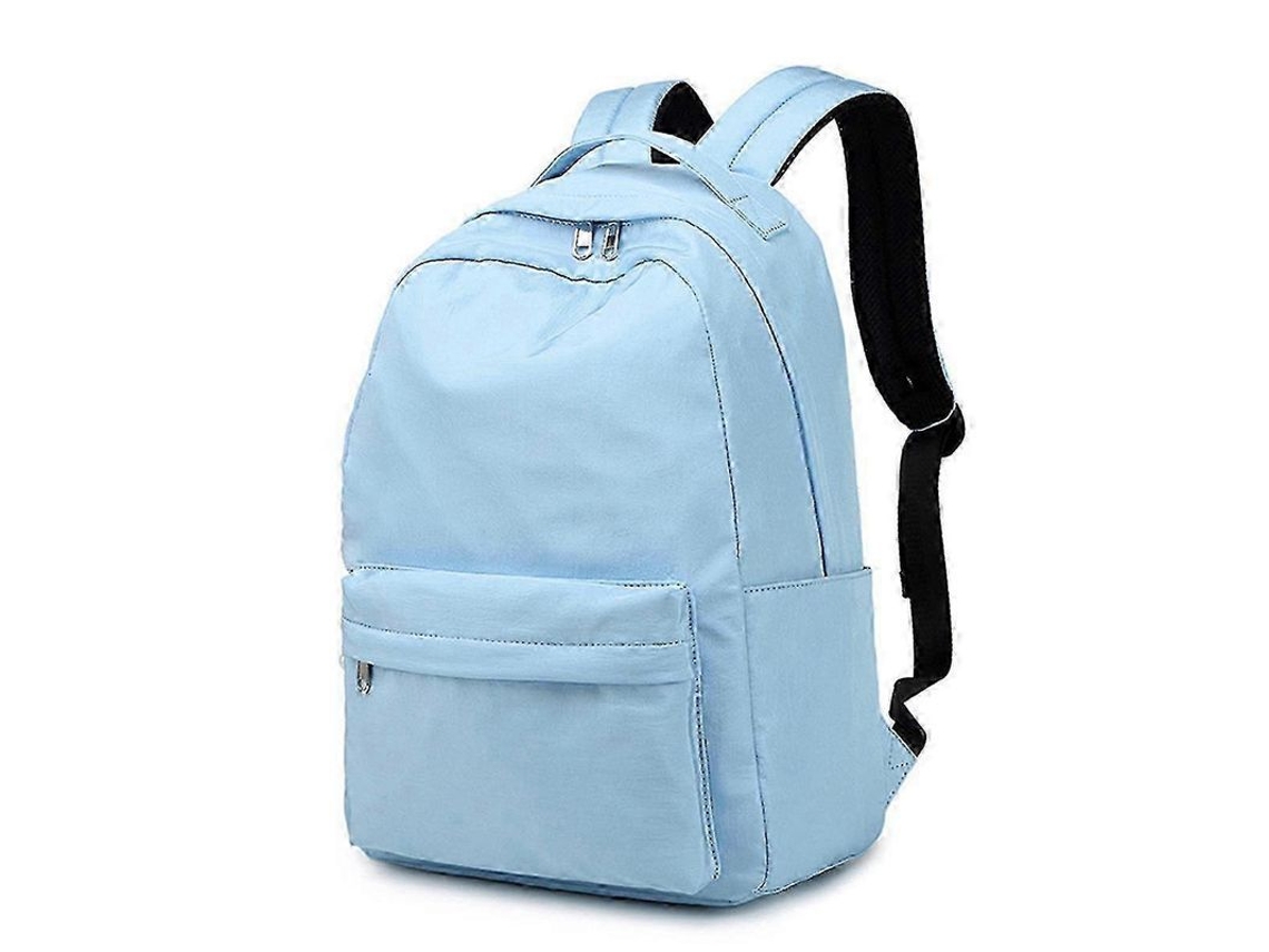 Mochila Escolar Grande Para Crianças, Adolescentes, Ensino Fundamental, Médio E Universitário Azul Azul