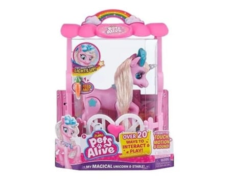 Unicornio Mágico Robot Interactivo Rosa Zuru Pets Alive 9502 Zuru Inc P23