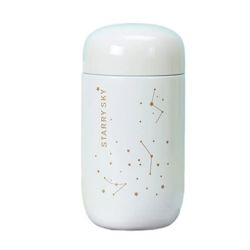 (branca, 200ml) Caneca Térmica Em Aço Inoxidável 304, À Prova De Vazamentos, Ideal Para Escritório E Viagens, Tamanho Mini.
