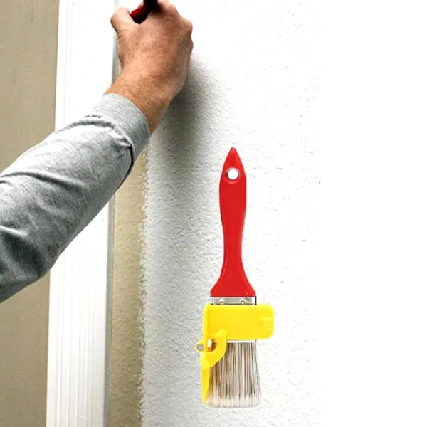 Pincel para Pintura de Bordas, Ferramenta para Pintura de Molduras de Janelas e Paredes. AQUAFORGE