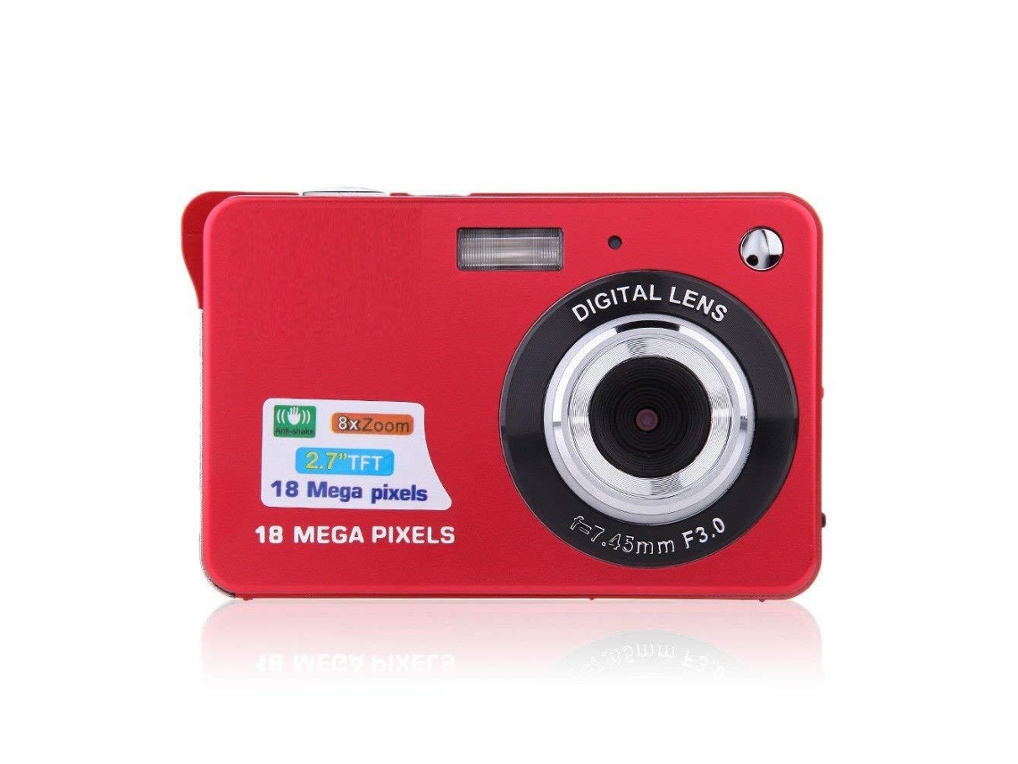 Câmera Digital Hd de 2,7 Polegadas e 18 Megapixels, Adequada para Vídeo e Fotografia. ZYBLSSBB