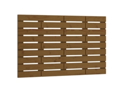 Wall Headboard, Wall Headboards Vidaxl Marrom Madeira De Pinho (96 X 63 Cm)