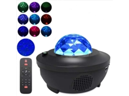 Luminária Led Céu Estrelado, Luz Noturna para Bebês, Luz Noturna Giratória, Zqkla BRILVIBERA