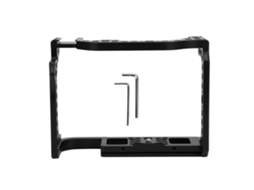 Gaiola de extensão em liga de alumínio, acessório fotográfico para câmera mirrorless Canon EOS R LAXISCREED
