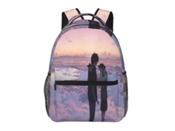 Mochila U41 Your Name Para Estudantes, Durável E Leve, Com Alça De Ombro Impermeável E Respirável. Olysi Shop