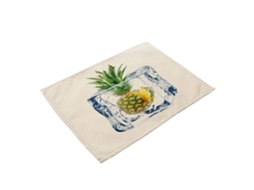 Algodão Linho Talheres Esteira Desenho Animado Frutas Impressão Jogo Americano Mesa De Jantar Decoração (pm0004 10)