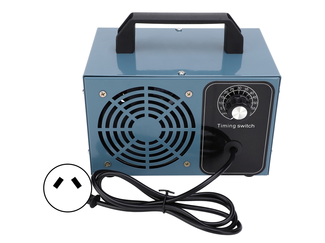 Gerador de Ozônio Portátil com Timer 10g/h 220V Azul
