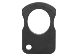 Herramienta De Defensa Personal Outdoor Knuckles De Acero 3cr13 Rompeventanas Para Emergencia Protección Negra