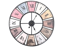 Wall Clock, Wall Clocks Vidaxl Multicolor Metal (n/a)