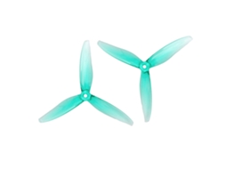 Hélices Gemfan 6045 de 6,0x4,5 Polegadas com 3 Pás, Verdes , para Drones de Corrida Fpv Estilo Livre (diy). MDUG (6 Pares)