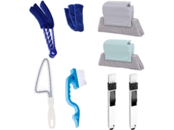 Kit De Ferramentas De 8 Peças: Escova Para Teclado E Espanador Para Limpeza De Persianas E