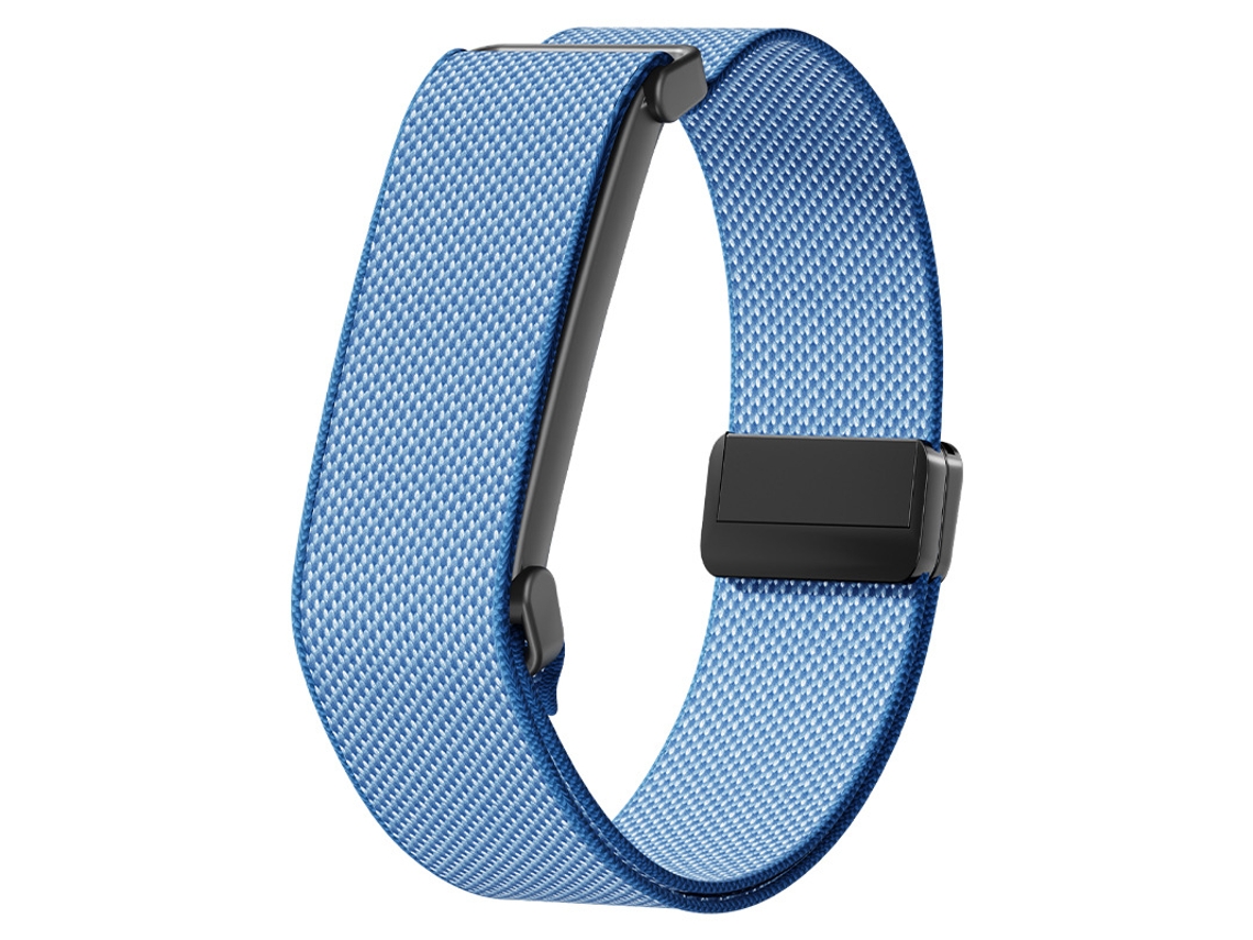 Pulseira Panoona Para Google Fitbit Air Pulseira Nylon Fecho Magnético Ajuste Rápido Azul