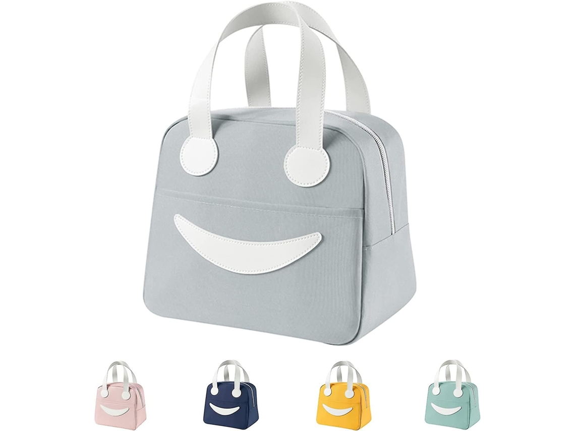 Lancheira Infantil Cinza