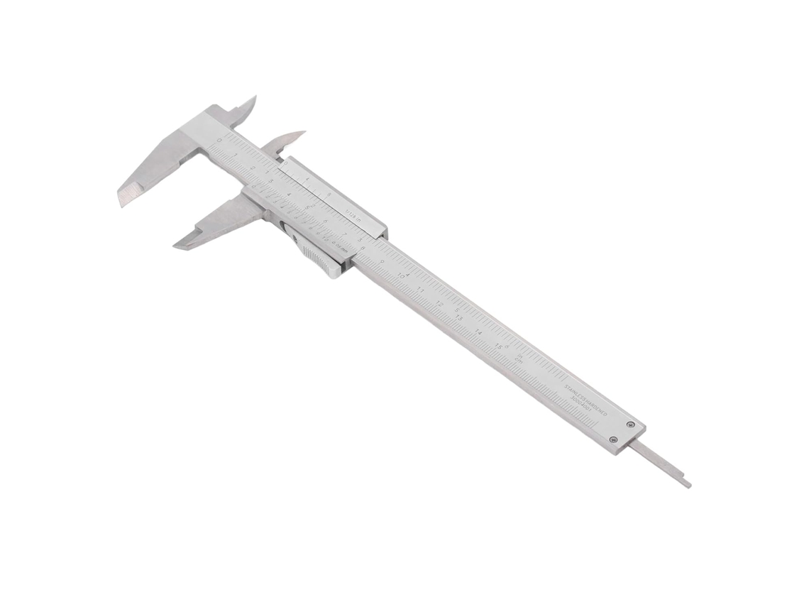 Paquímetro Vernier, Aço Inoxidável, 15 Cm (6 Polegadas), Modos De Alta