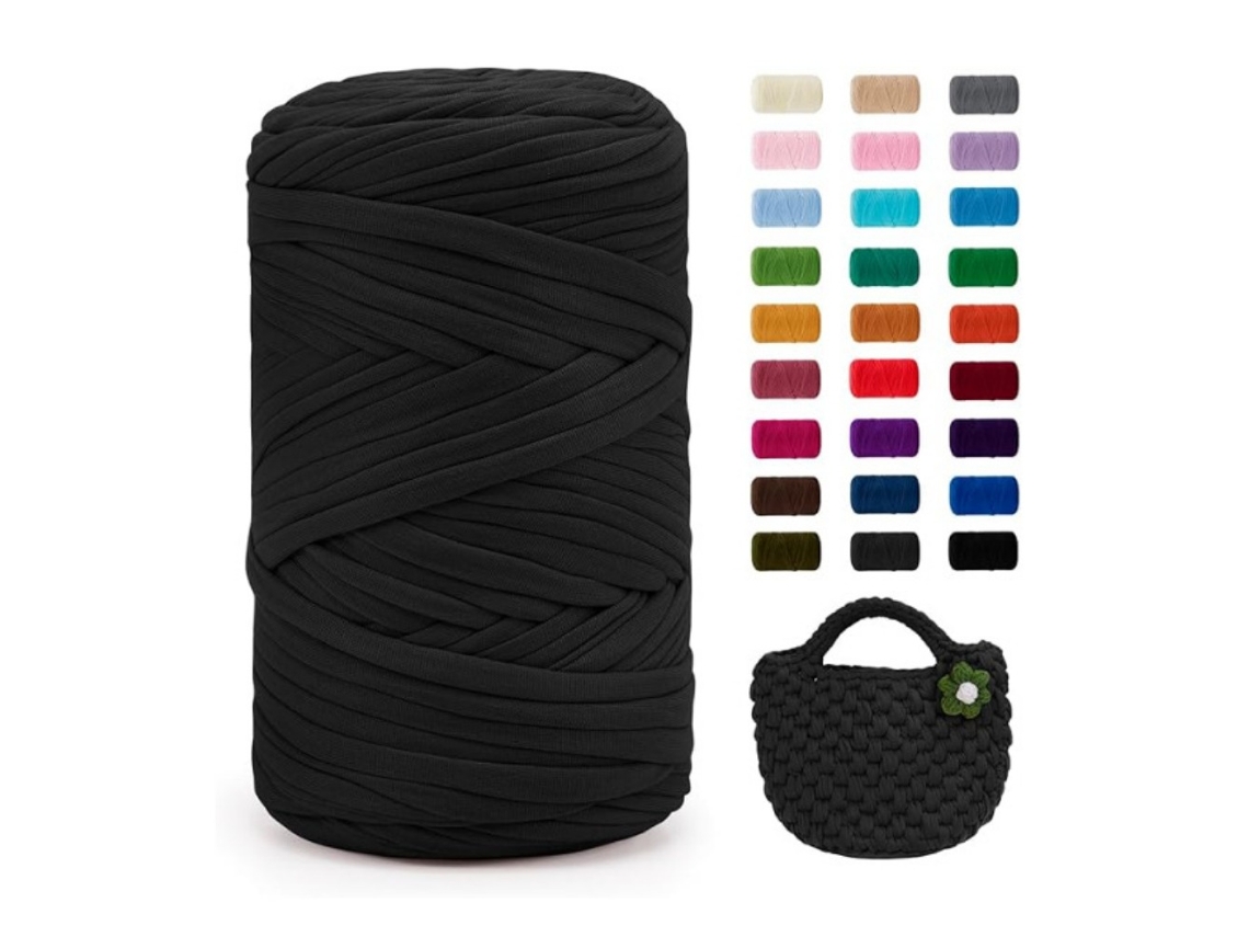 Fio De Crochet Digitallab 120m/400g 100% Poliéster Preto