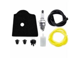 Kit De Filtro De Ar 5371431-01 Com Vela E Linhas De Combustível, Compatível Com Husqvarna 322c 322l 323l 325rx 326l