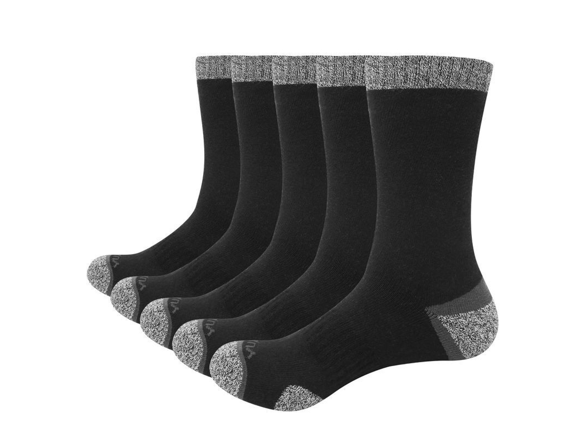 5 Pares de Meias de Caminhada para Homem com Amortecimento e Conforto
