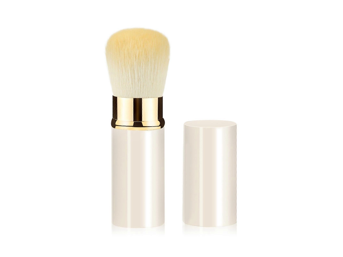 Pincel Retrátil De Viagem Para Blush, Maquiagem, Pó, Contorno, Iluminador E Cosméticos. Everley891