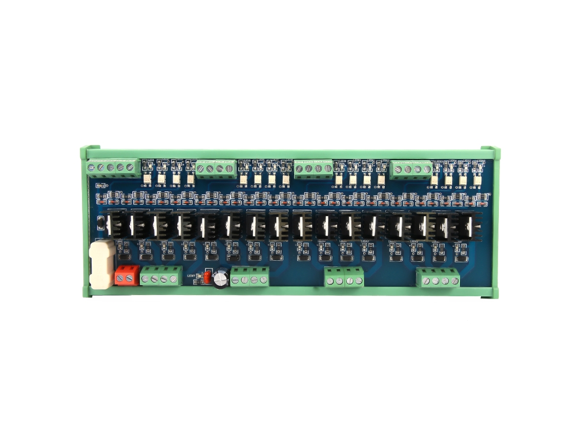 Laxiscreed Amplificador Plc De 16 Canais Dc Com Saída Transístor Para Sistemas De Automação