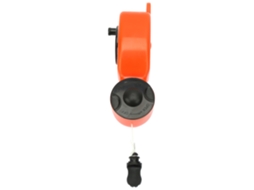 Marcador de giz automático/manual para carpinteiros, linha de giz para madeira com 25 m de fio de algodão.