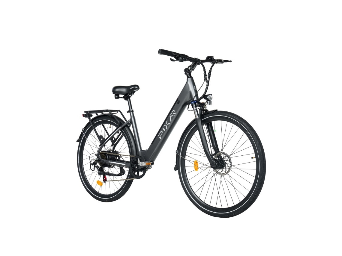 Bicicleta Elétrica Urbana Pixar City1 Com Pneus De 27,5, Motor De 250 W E Bateria De 36 V E 10,4 Ah