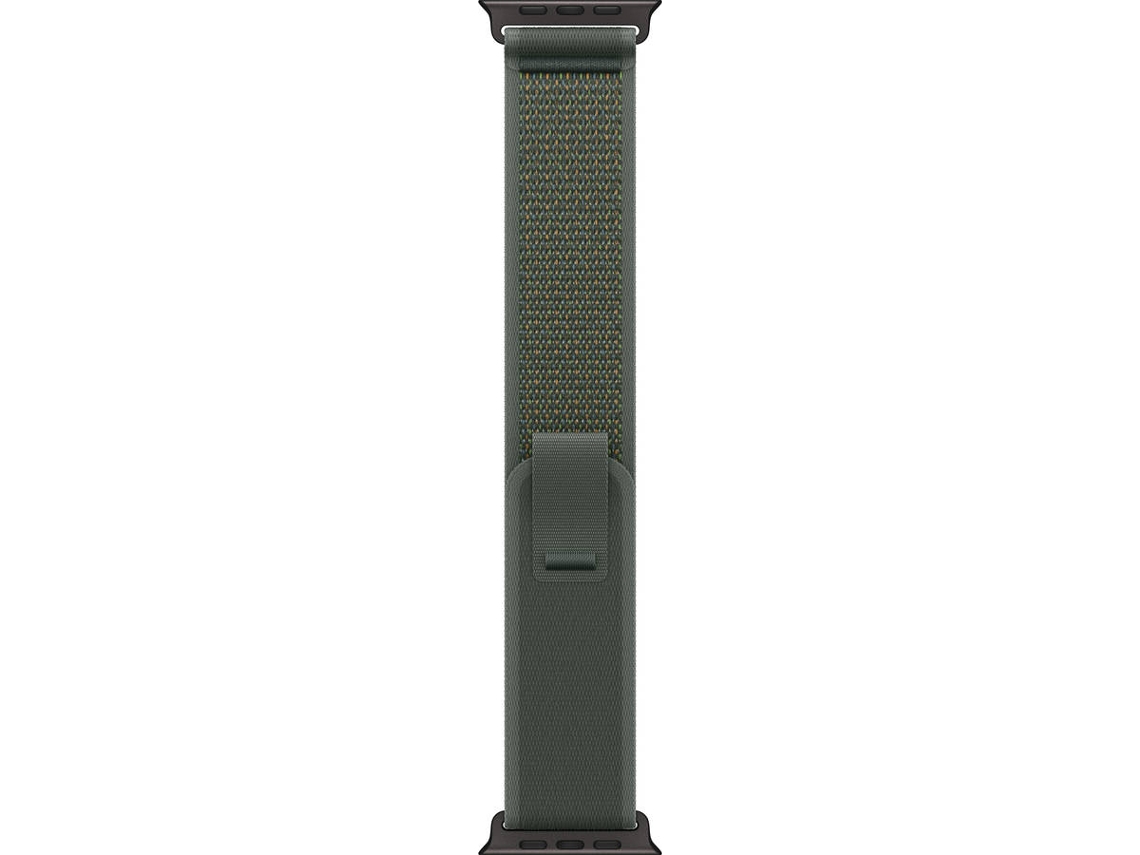 Bracelete APPLE Watch 49mm Green Trail Loop - M/L - Black Titanium Finish