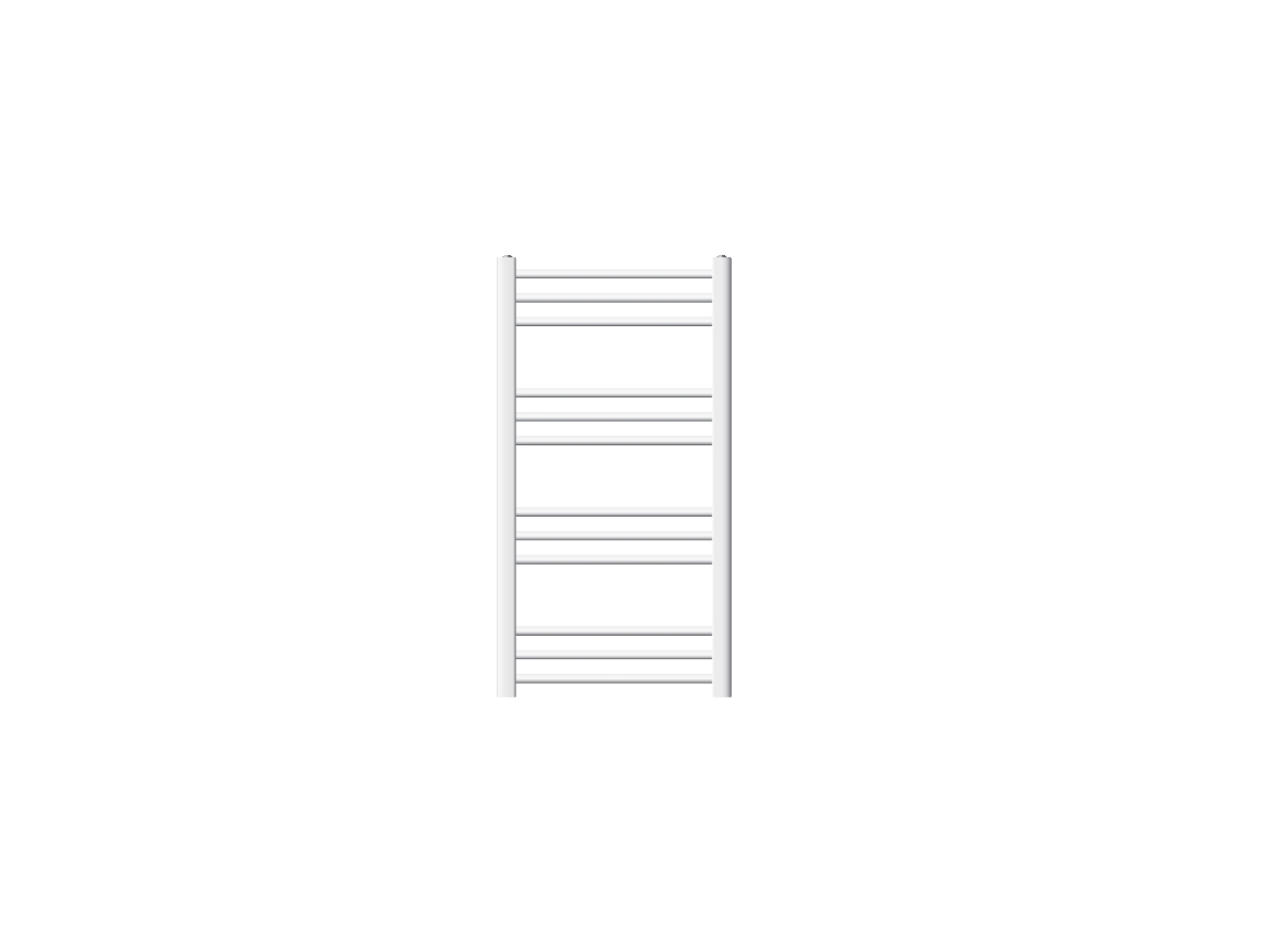 Radiador de Casa de Banho Sahara 500X800 Mm Branco Direito com Ligação Lateral LUXEBATH