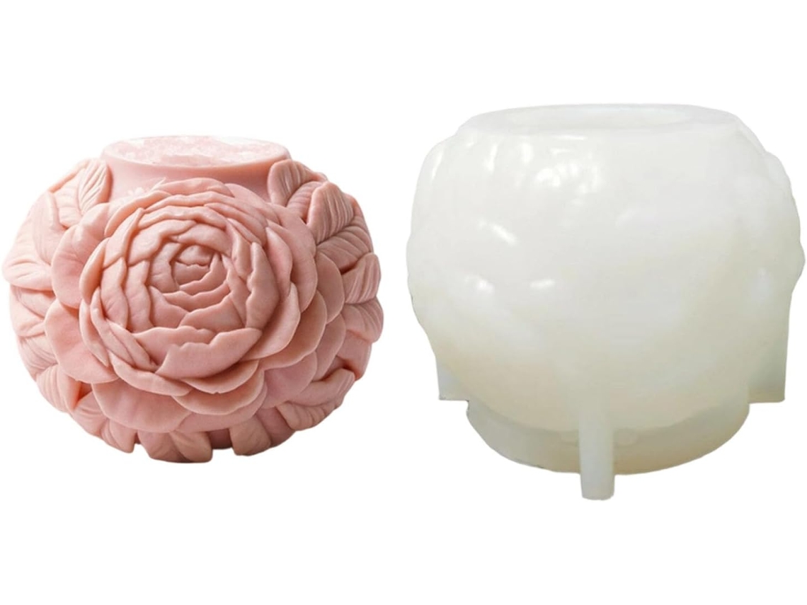 Rosa De Silicone Flexível, Ideal Para Aromaterapia Profissional.