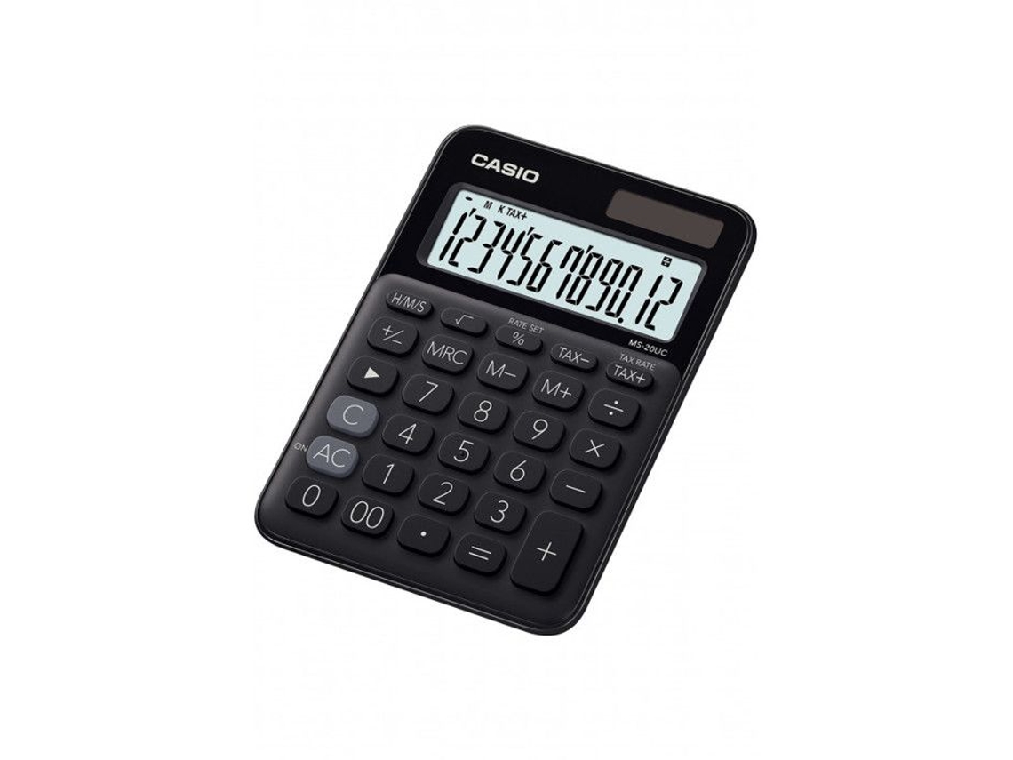 Calculadora de Mesa Casio Ms 20 Uc Preta BRILVIBERA