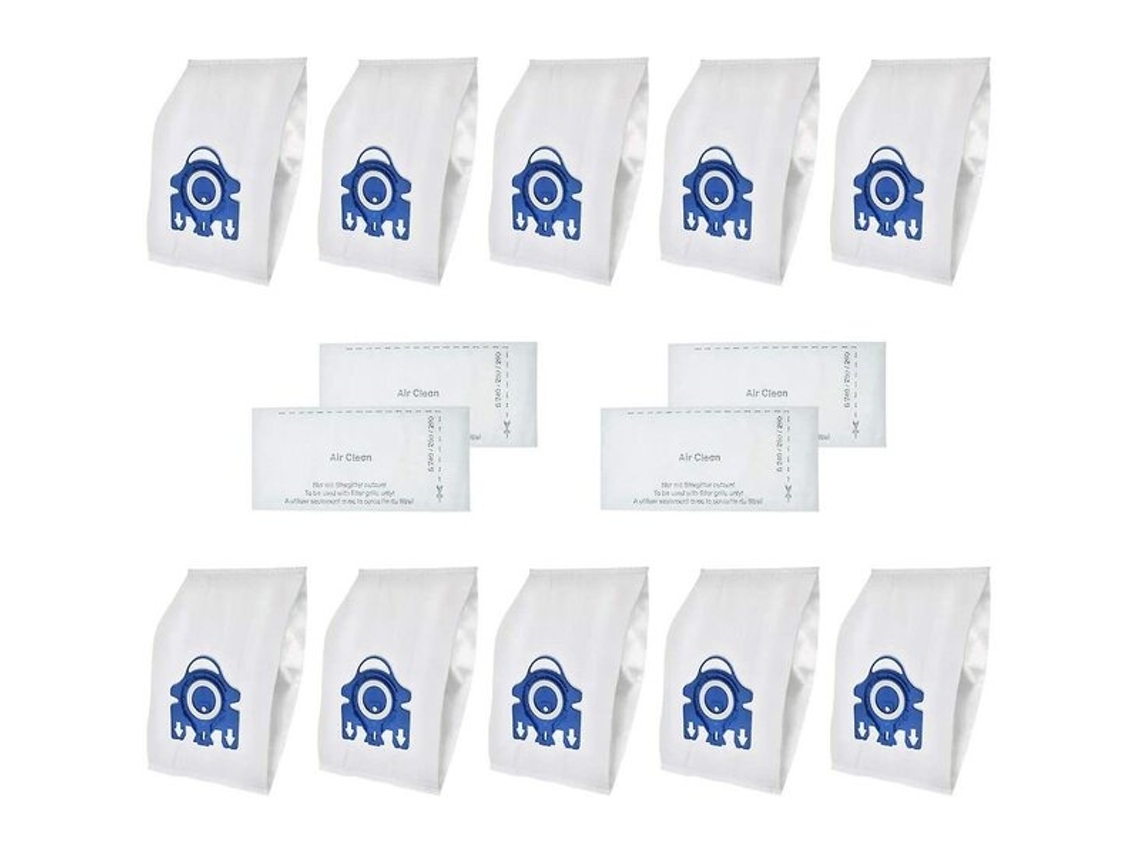 Lurelia Sacos De Aspirador Compatíveis Com S2, S5, S8, C1, C3, Pack 10