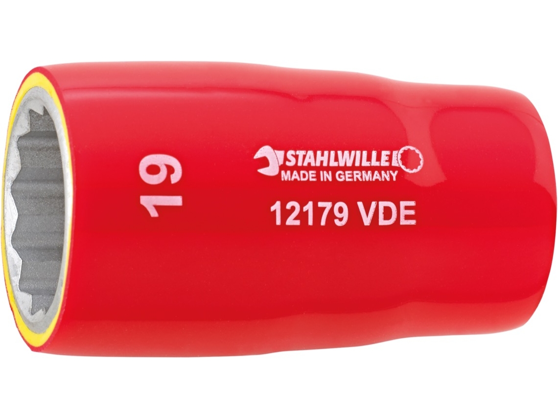 STAHLWILLE 03370019 Boca de Chave de Caixa 1/2 Vde 12179 Vde 19
