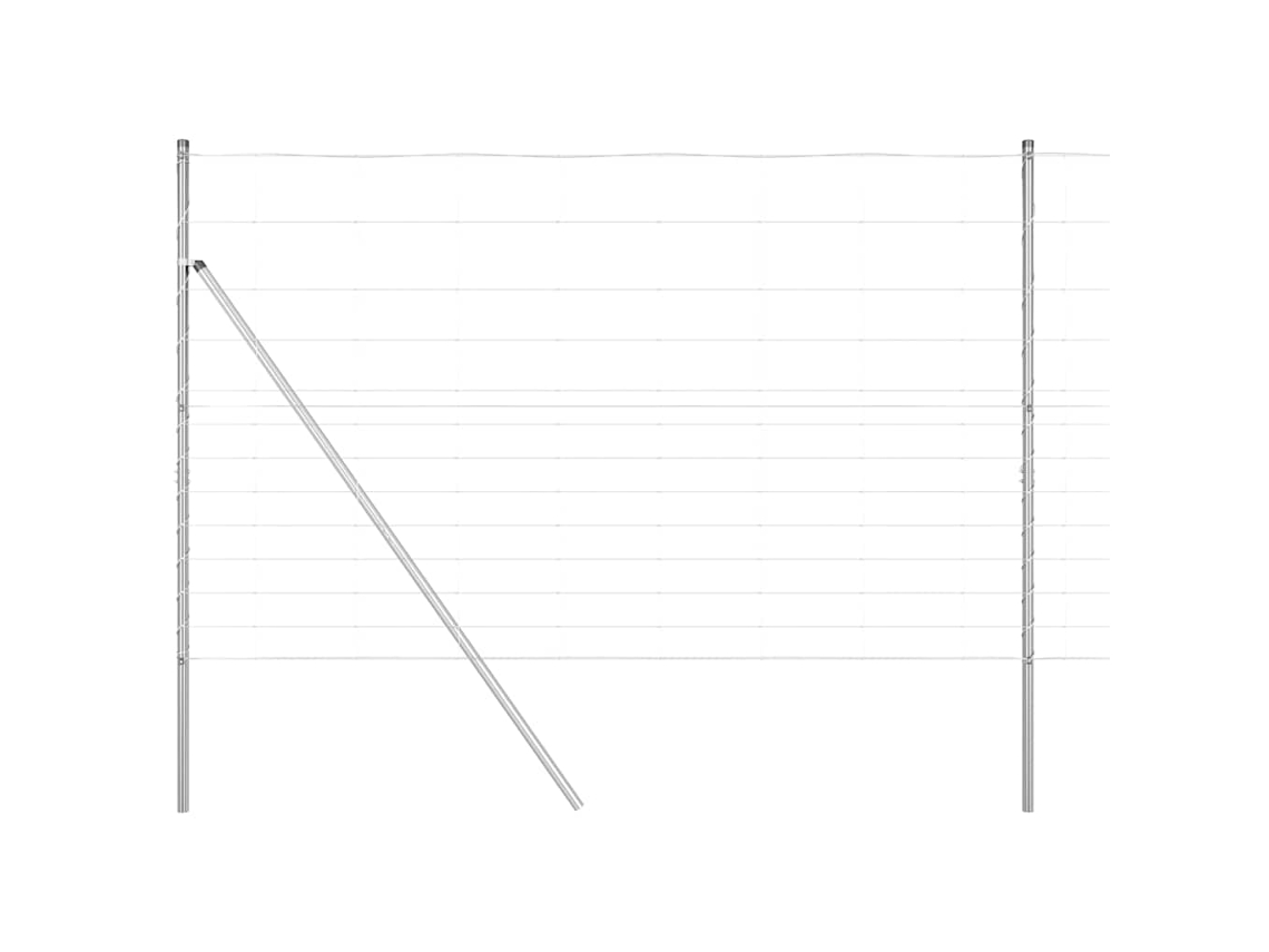 Poste De Cerca Galvanizado 25 X 1,5 M Aço