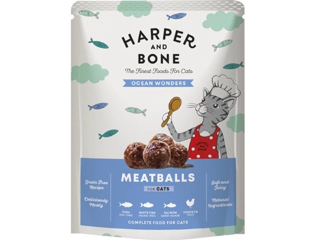 Comida Húmida para Gato Oceano HARPER&BONE