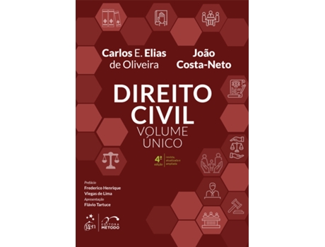 Livro Direito Civil - Vol. Único - 4 Edição 2025 De Carlos E Elias De Oliveira (português Do Brasil)