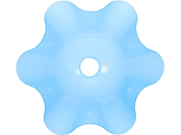 Capa Protetora Decorativa Azul para Abajur Ou Luminária de Teto, em Plástico, com Diâmetro de SFUSHOS