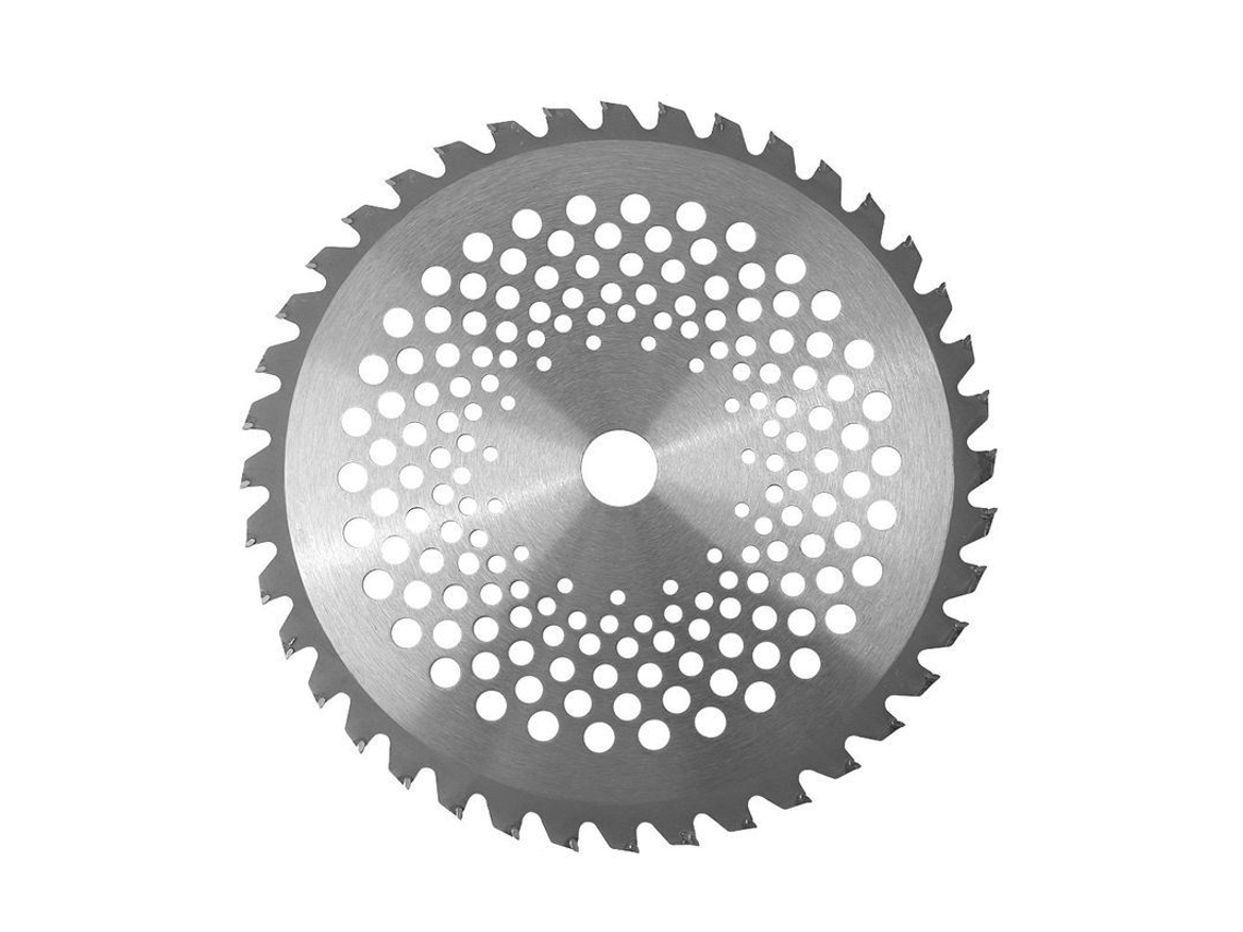 Hoja De Cortadora De Matorras 40 Dientes 255mm/10" Carburo 25.4mm/1" Diámetro De Orificio Para Carpintería Cortar Madera