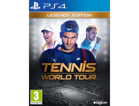 ZEBLAZE - Tennis World Tour  Legends Edition| PS4 | Novo Tennis World Tour  Legends Edition| PS4 | Novo