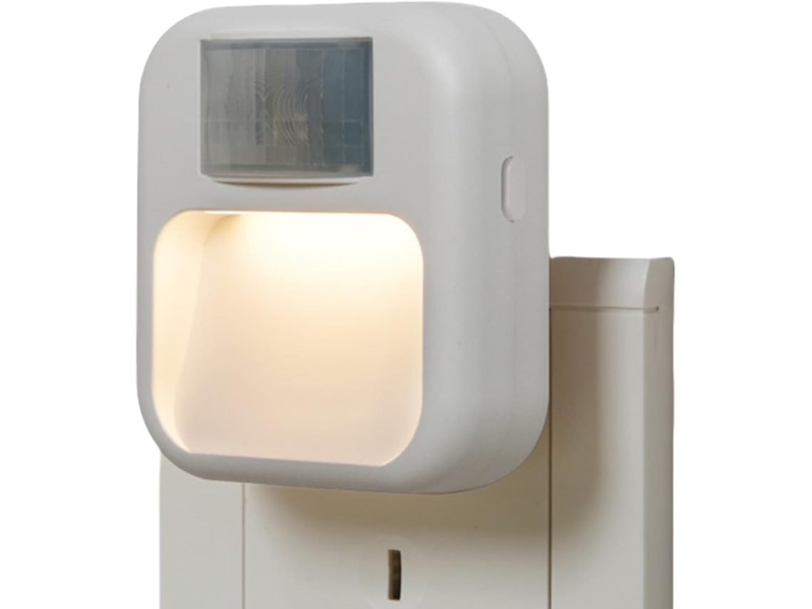 Luminária Noturna De Tomada Com Regulador Intensidade, 3 Temperaturas