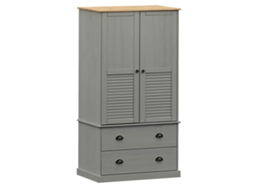 Conjunto 1 Wardrobe, Wardrobes Vidaxl Cinzeto Madeira De Pinho (n/a)
