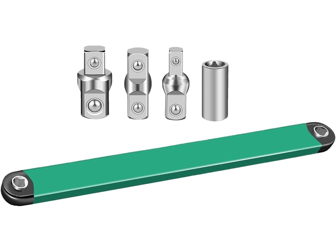 Chave De Catraca Multifuncional Com Adaptador De Extensão Para Espaços