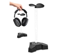 Suporte Para Fones De Ouvido Com Portas Carregamento – Iluminação Rgb, Acessórios Para Jogos De Pc, Suporte De Mesa Para