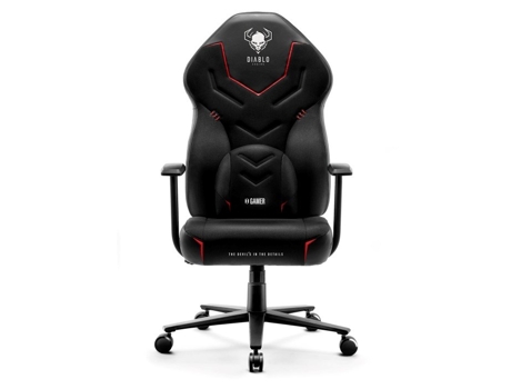 Cadeira de gaming normal Diablo X Gamer 2.0 preta Dcr