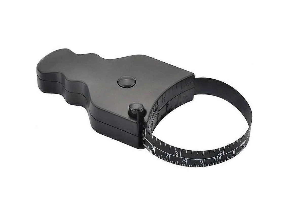 Fita Métrica Corporal 150 Cm . Uso Com Uma Mão. Design Compacto E Ergonômico (preto) Aquaforge (60)