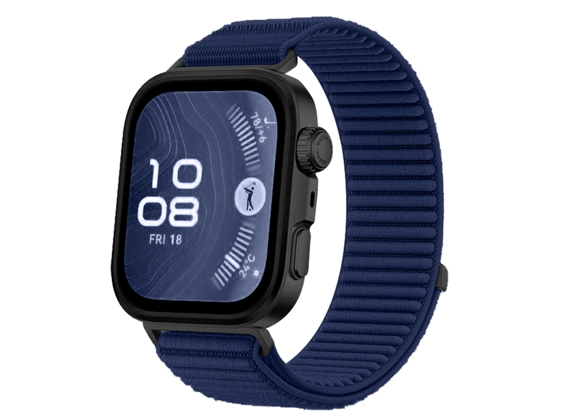 Trançada Nylon Para Huawei Fit 4 Pro/fit 3/fit 5,fecho Magsafe, Respirável Azul Escuro Hexinyigjly