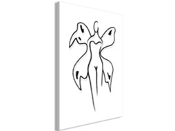 Quadro ARTGEIST Butterfly Woman (1 Part) Vertical (80x120)