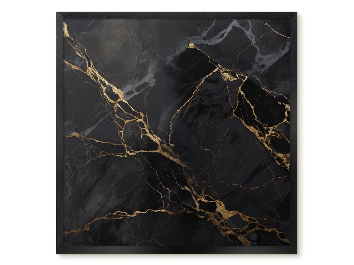Quadro magnético para parede com padrão terrazzo para quarto Espelharte (50x50 cm)