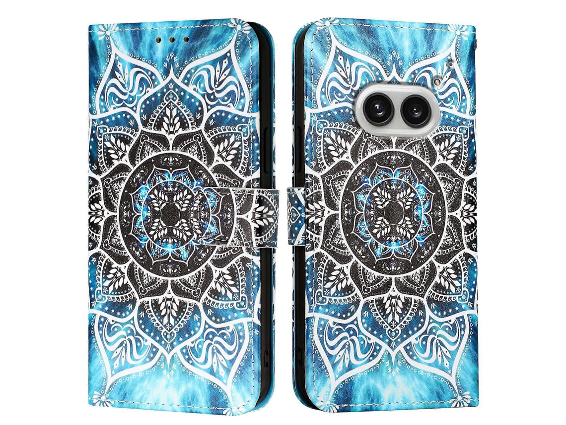 Capa De Celular Em Couro Liso Com Estampa De Desenho Colorido Para Nothing Phone 2a