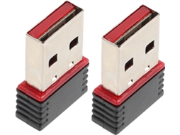 De Rede Wi-fi Usb 150m Com Receptor Sem Fio Em Plástico E Metal