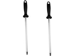 Apontador De Lápis Manual Em Aço Inoxidável Para Cortadores Grama, Afiador Lâminas, Haste Afiar, Utensílio Vayotoy (2 Peças)