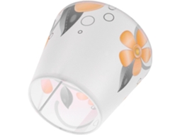 Abajur De Tecido Floral Para Luminária De Mesa E Lustre - Acessório Decorativo Elegante Para Sala De Estar E Quarto.